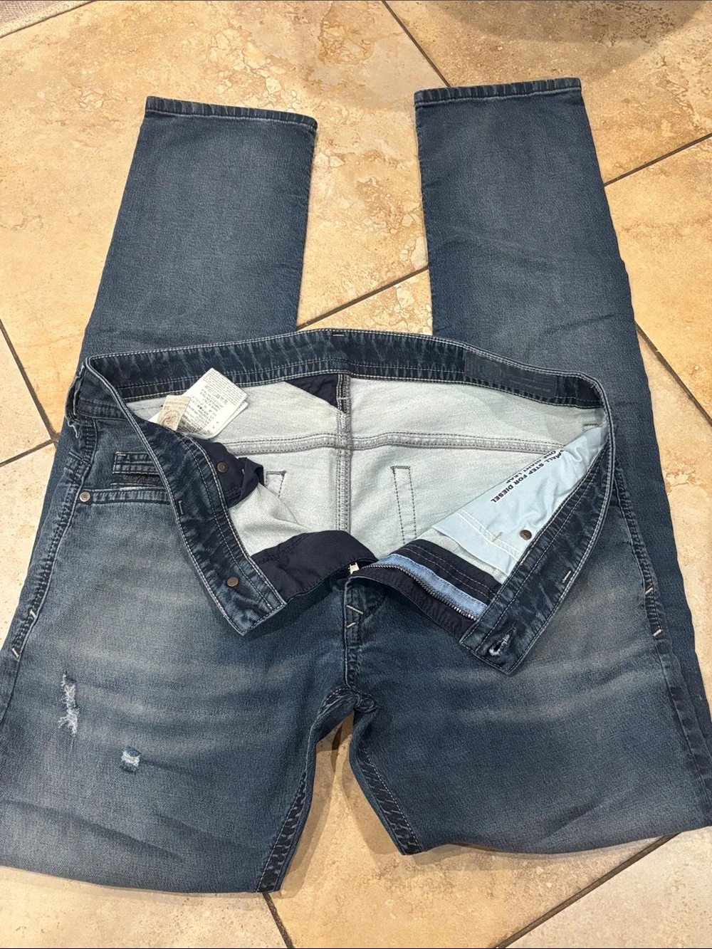 Diesel THAVRSP-NE 0684 Blue Denim Jeans size 34